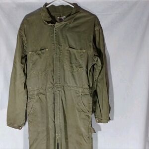 Vintage Madewell Green Coveralls Boilersuit Jumpsuit